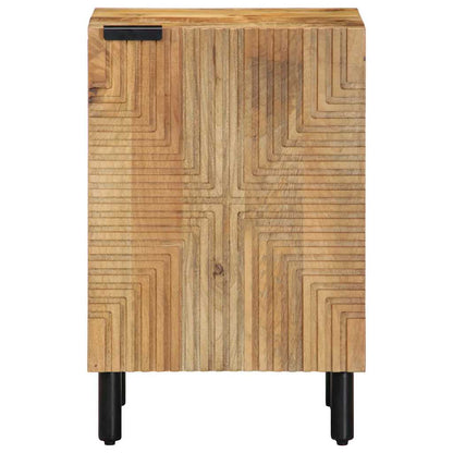 vidaXL Bathroom Cabinet Brown 38x33,5x58 cm Solid Wood Mango