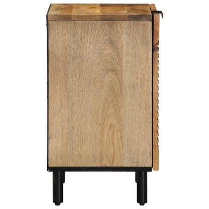 vidaXL Bathroom Cabinet Brown 38x33,5x58 cm Solid Wood Mango