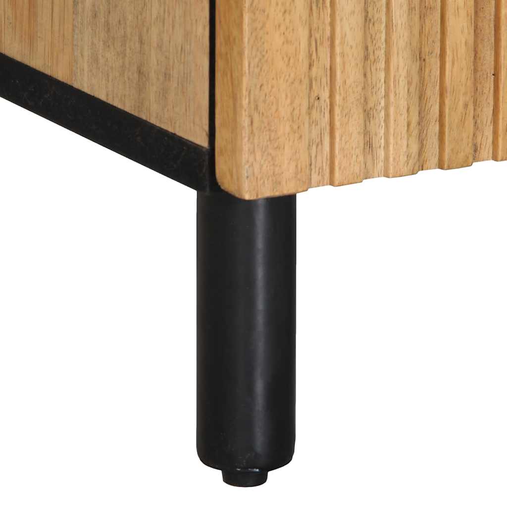 vidaXL Bathroom Cabinet Brown 38x33,5x58 cm Solid Wood Mango
