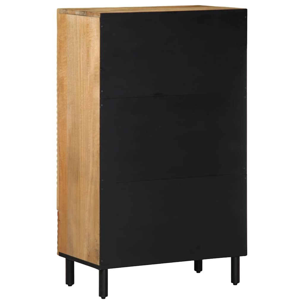 vidaXL Highboard Brown 60x33x100 cm Solid Wood Mango
