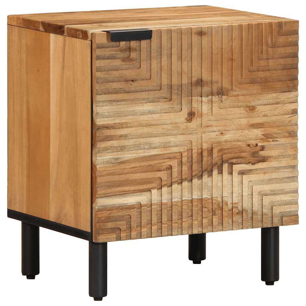 vidaXL Bedside Cabinet 40x33x46 cm Solid Wood Acacia