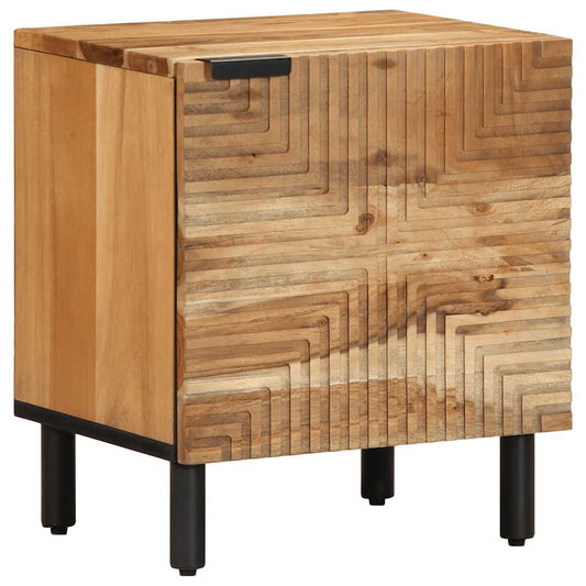 vidaXL Bedside Cabinets 2 pcs 40x33x46 cm Solid Wood Acacia