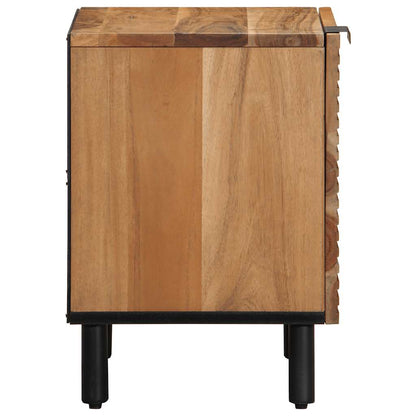 vidaXL Bedside Cabinets 2 pcs 40x33x46 cm Solid Wood Acacia