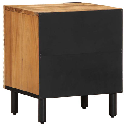 vidaXL Bedside Cabinets 2 pcs 40x33x46 cm Solid Wood Acacia