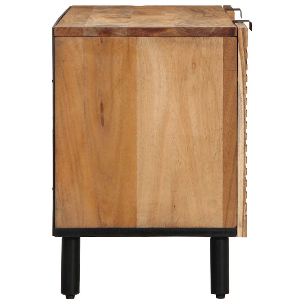 vidaXL TV Cabinet 105x33x46 cm Solid Wood Acacia