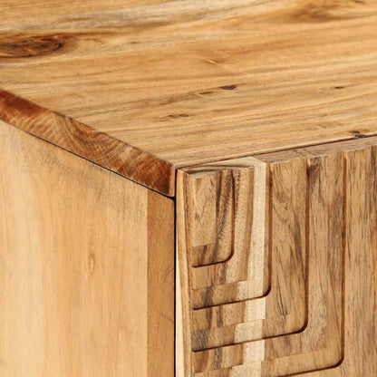 vidaXL TV Cabinet 105x33x46 cm Solid Wood Acacia