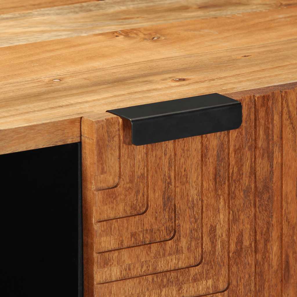vidaXL TV Cabinet 105x33x46 cm Solid Wood Acacia