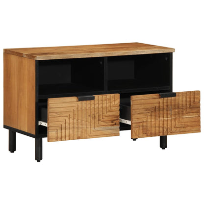 vidaXL TV Cabinet 70x33x46 cm Solid Wood Acacia