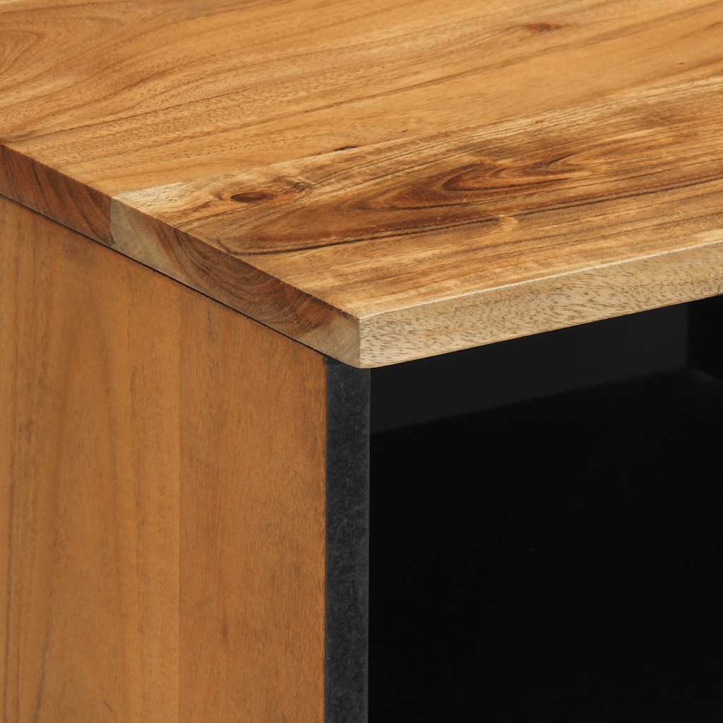 vidaXL TV Cabinet 70x33x46 cm Solid Wood Acacia