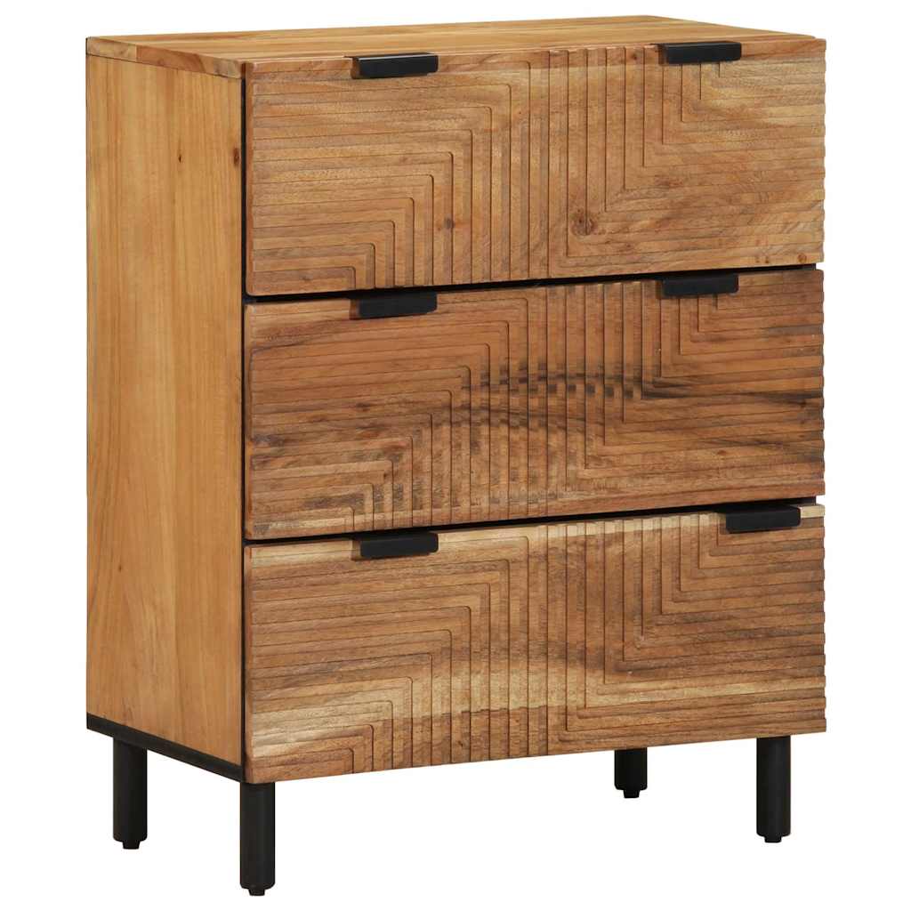 vidaXL Sideboard 60x33x75 cm Solid Wood Acacia