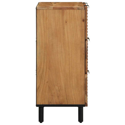 vidaXL Sideboard 60x33x75 cm Solid Wood Acacia