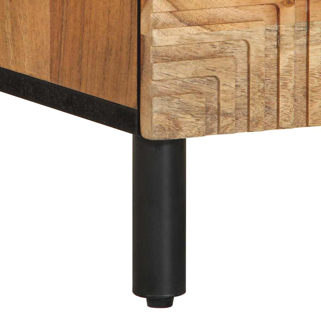 vidaXL Bedside Cabinet 40x33x46 cm Solid Wood Acacia