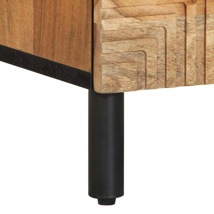 vidaXL Bedside Cabinet 40x33x46 cm Solid Wood Acacia