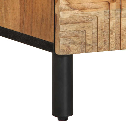 vidaXL Bedside Cabinets 2 pcs 40x33x46 cm Solid Wood Acacia