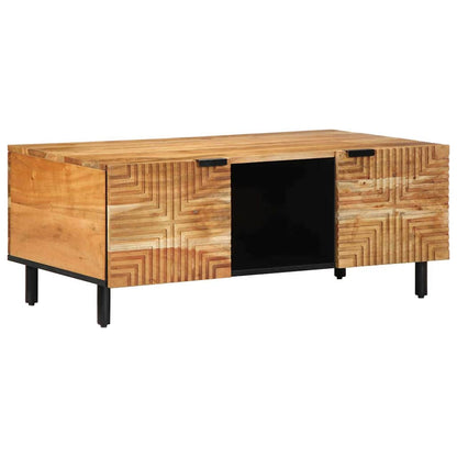 vidaXL Coffee Table Brown 100 x 54 x 40 cm Solid Acacia Wood