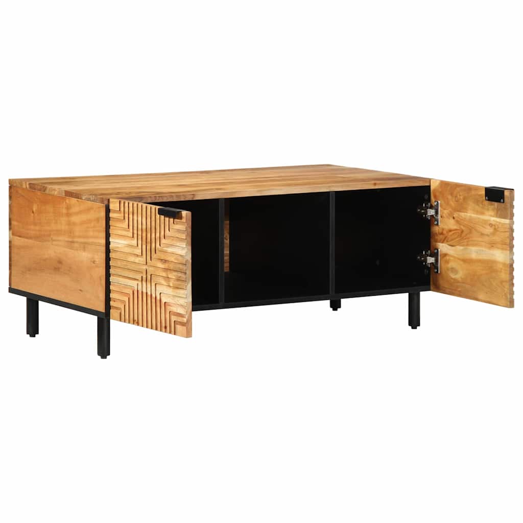 vidaXL Coffee Table Brown 100 x 54 x 40 cm Solid Acacia Wood