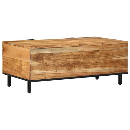 vidaXL Coffee Table Brown 100 x 54 x 40 cm Solid Acacia Wood