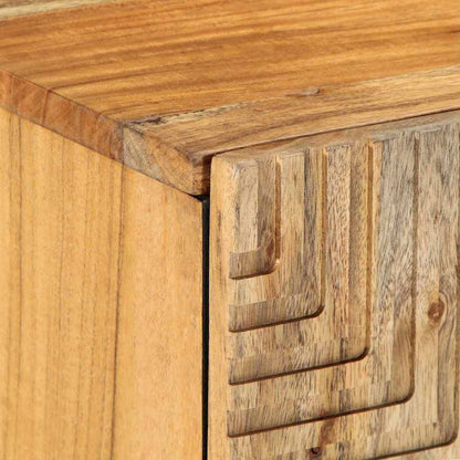 vidaXL TV Cabinet with Drawer Brown 105 x 33 x 46 cm Solid Mango Wood
