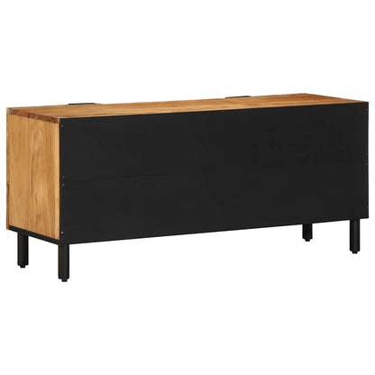 vidaXL TV Cabinet with Drawer Brown 105 x 33 x 46 cm Solid Mango Wood