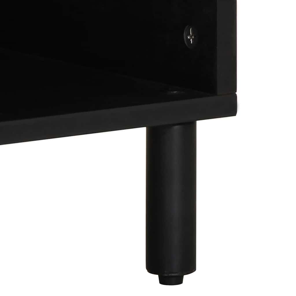 vidaXL TV Cabinet with Drawer Brown 100 x 33 x 46 cm Solid Mango Wood