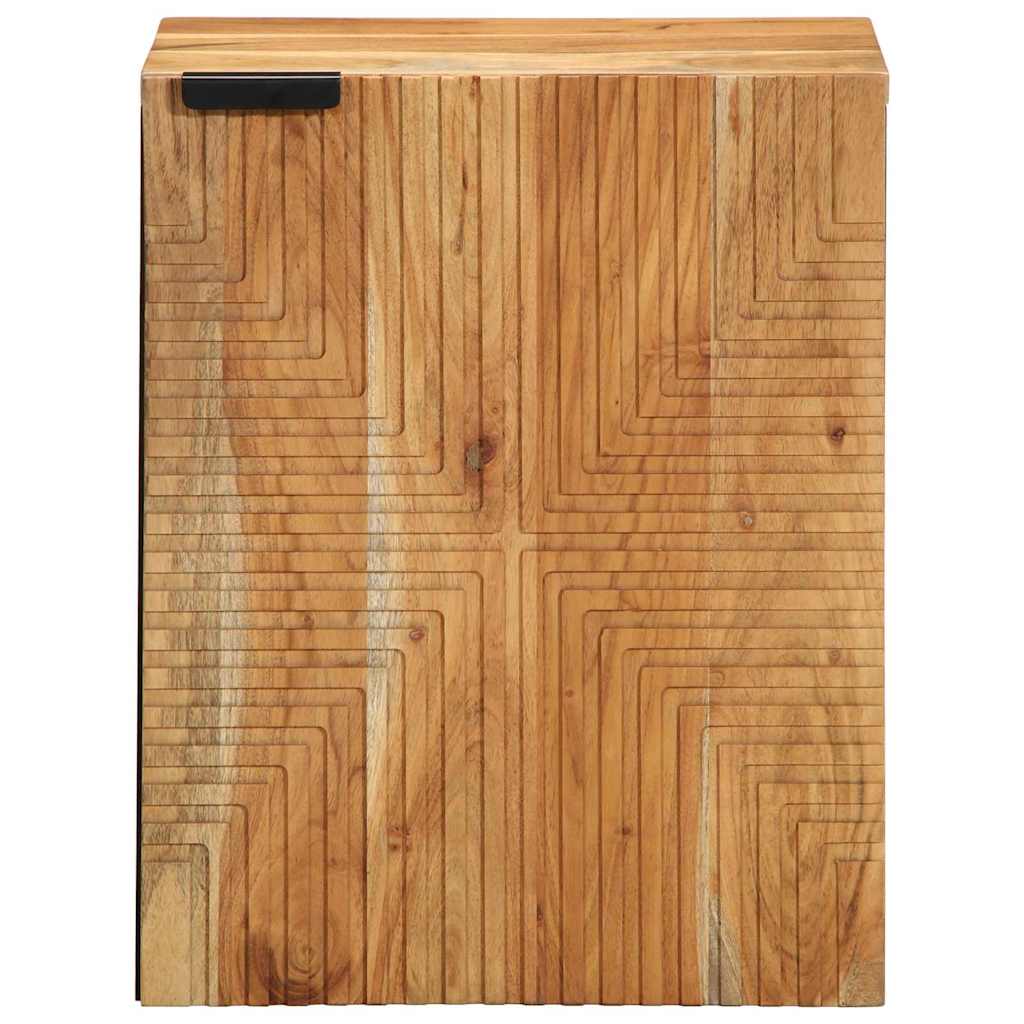 vidaXL Bathroom Hanging Cabinet Brown 38 x 33 x 48 cm Solid Mango Wood