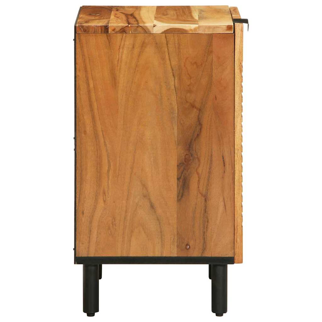vidaXL Bathroom Cabinet Brown 38 x 33 x 58 cm Solid Mango Wood