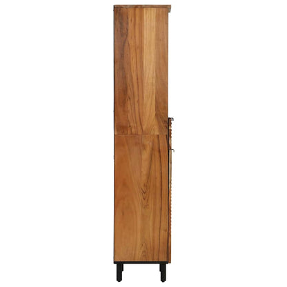 vidaXL Bathroom Cabinet Brown 38 x 33 x 160 cm Solid Mango Wood