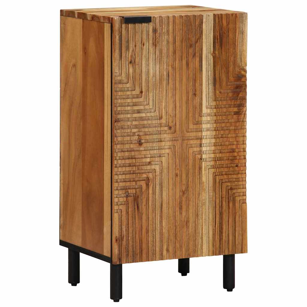 vidaXL Sideboard with Shelf Brown 40 x 33 x 75 cm Solid Mango Wood