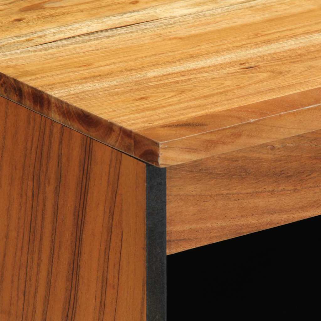 vidaXL Sideboard with Shelf Brown 60 x 33 x 75 cm Solid Mango Wood