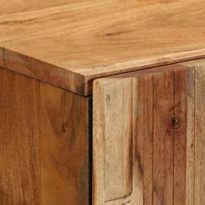 vidaXL Highboard with Drawer Brown 60 x 33 x 100 cm Solid Mango Wood