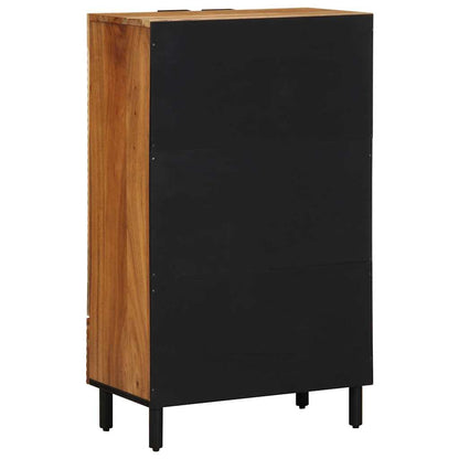 vidaXL Highboard with Drawer Brown 60 x 33 x 100 cm Solid Mango Wood