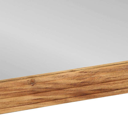 vidaXL Bathroom Mirror Wall-mounted with Mirror Brown 70 x 50 x 2.5 cm