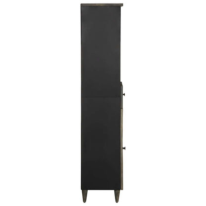 vidaXL Bathroom Cabinet 38x33x160 cm Solid Wood Mango