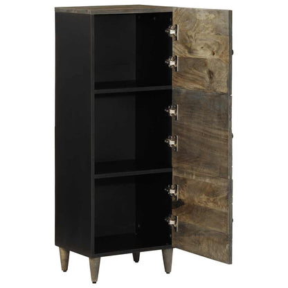 vidaXL Highboard 40x33x110 cm Solid Wood Mango