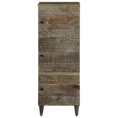 vidaXL Highboard 40x33x110 cm Solid Wood Mango