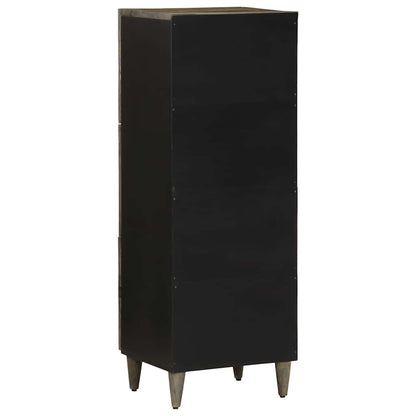vidaXL Highboard 40x33x110 cm Solid Wood Mango