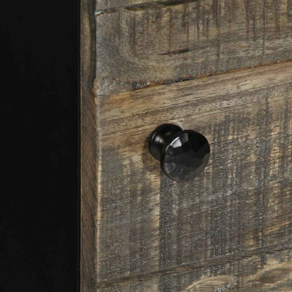 vidaXL Highboard 40x33x110 cm Solid Wood Mango