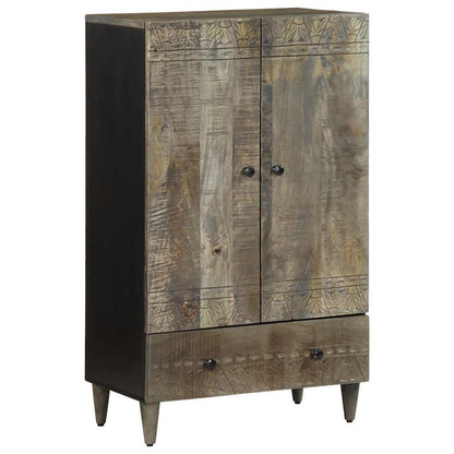 vidaXL Highboard 60x33x100 cm Solid Wood Mango