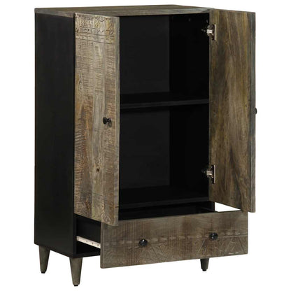 vidaXL Highboard 60x33x100 cm Solid Wood Mango