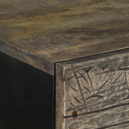 vidaXL Highboard 60x33x100 cm Solid Wood Mango