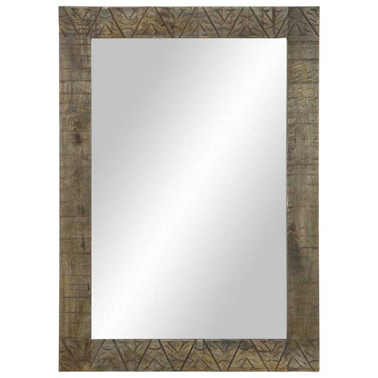 vidaXL Bathroom Mirror 50x2,5x70 cm Solid Wood Mango
