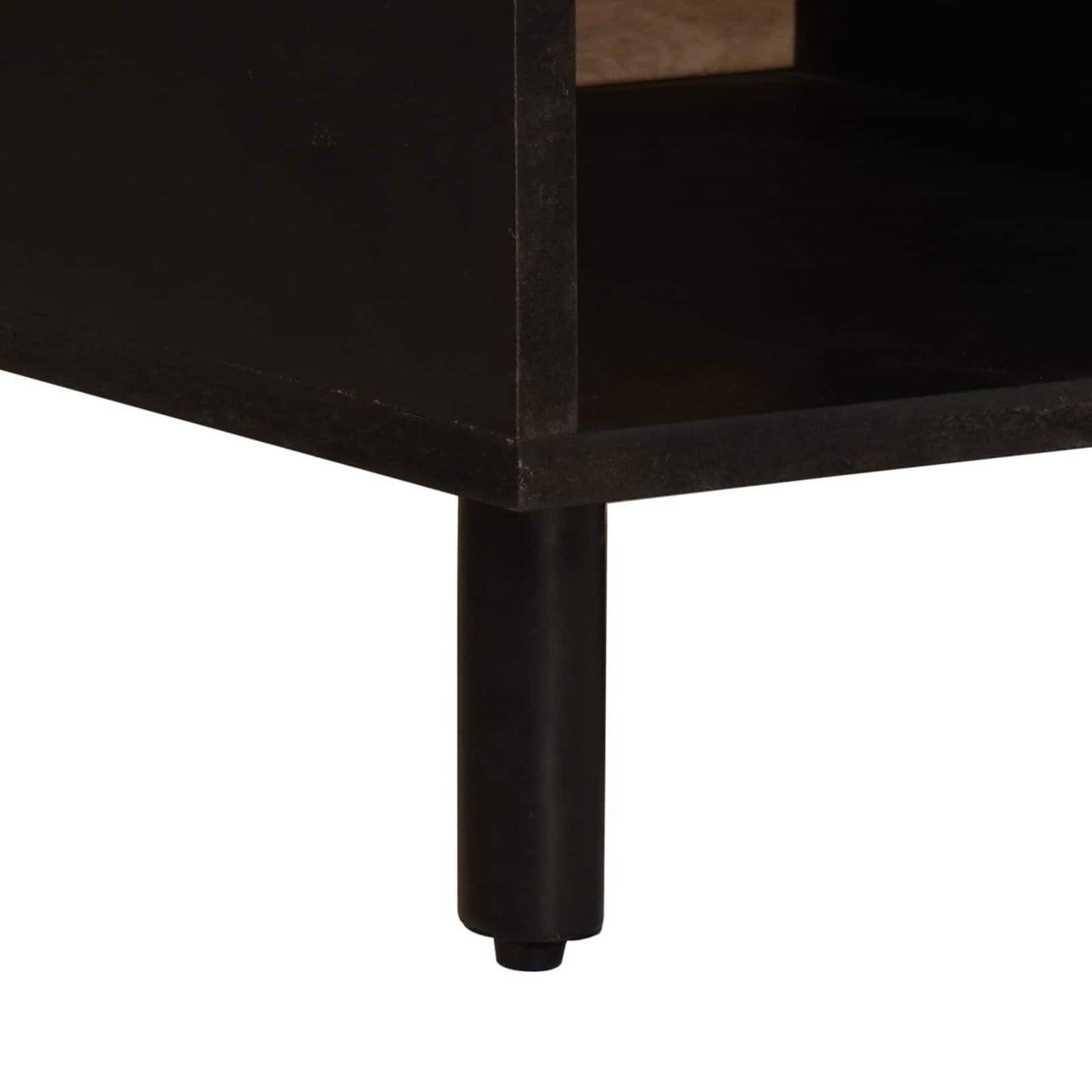 vidaXL Coffee Table White 80 x 50 x 40 cm Solid Mango Wood