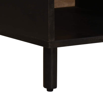 vidaXL Coffee Table White 80 x 50 x 40 cm Solid Mango Wood