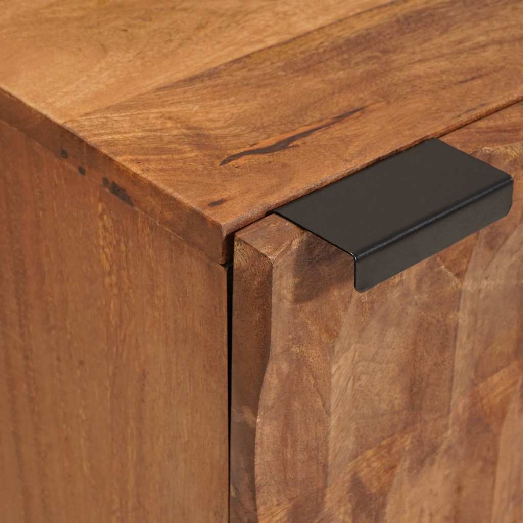 vidaXL Bedside Cabinet Brown 40 x 33 x 46 cm Solid Mango Wood