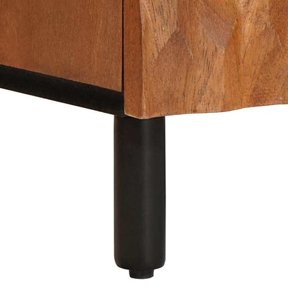 vidaXL TV Cabinet with Shelf Acacia Brown Finish 105 x 33 x 46 cm