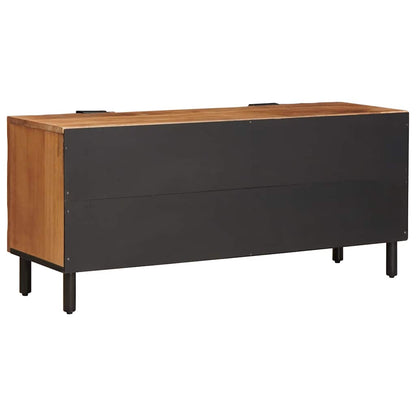 vidaXL TV Cabinet with Shelf Acacia Brown Finish 105 x 33 x 46 cm