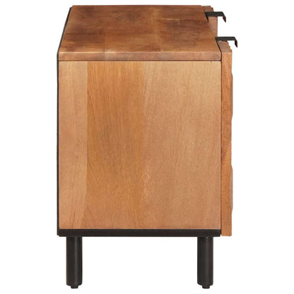 vidaXL TV Cabinet with Shelf Acacia Brown Finish 105 x 33 x 46 cm
