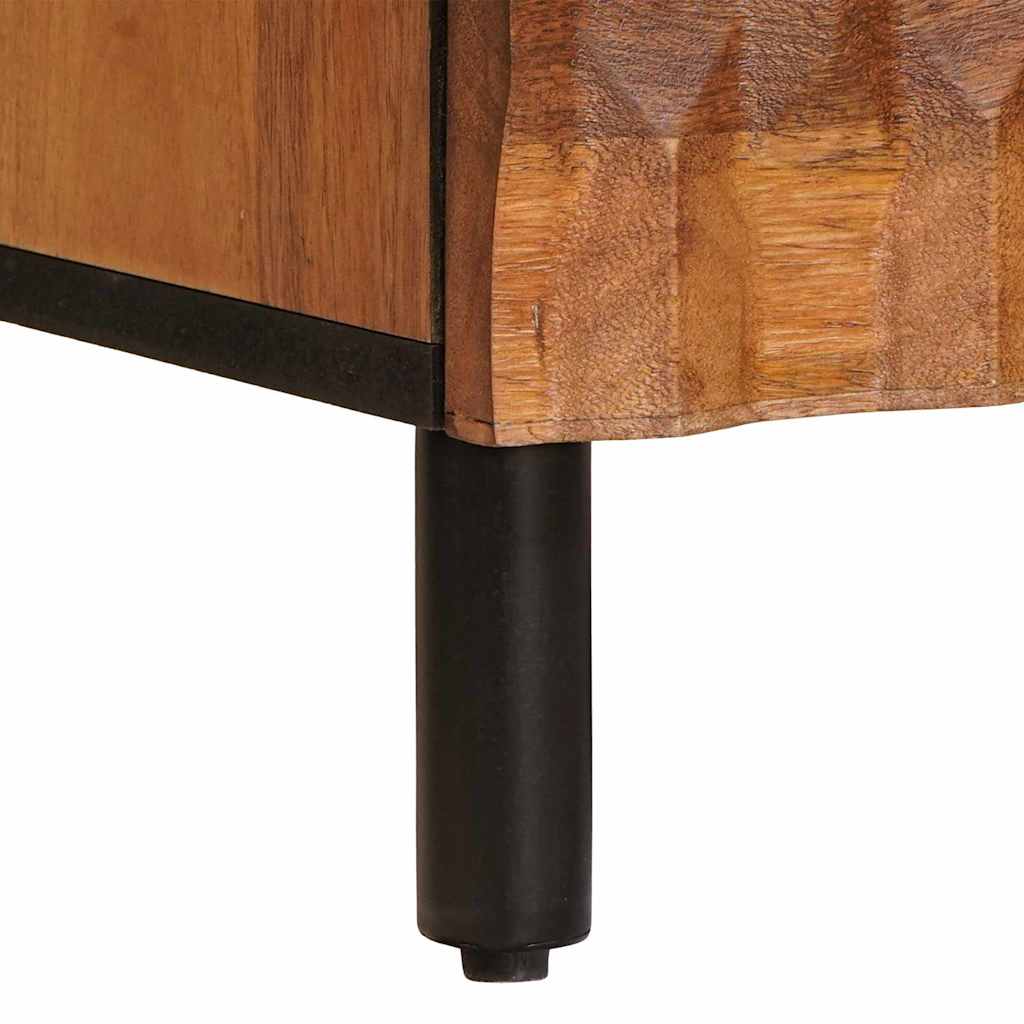 vidaXL Sideboard Acacia Brown Finish 60 x 33 x 75 cm Solid Mango Wood