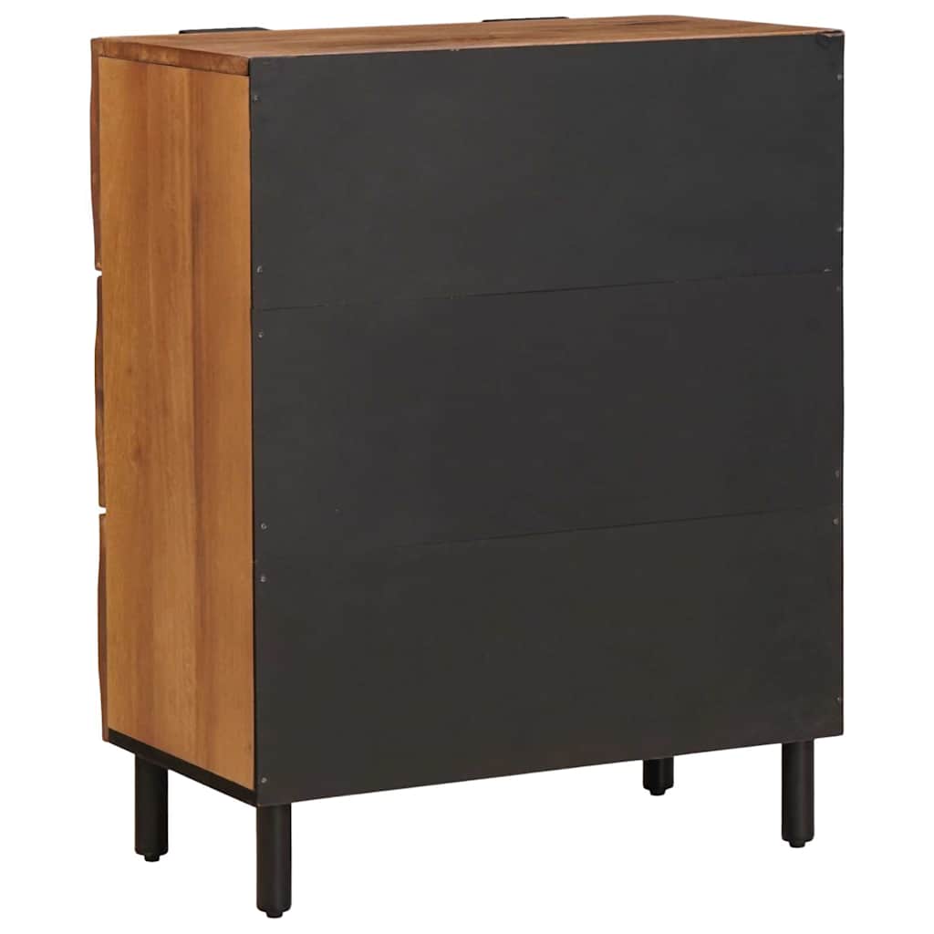 vidaXL Sideboard Acacia Brown Finish 60 x 33 x 75 cm Solid Mango Wood