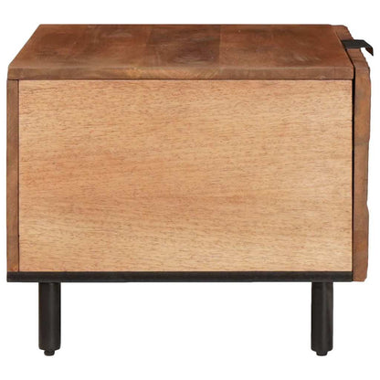 vidaXL Coffee Table Brown 80 x 50 x 40 cm Solid Mango Wood